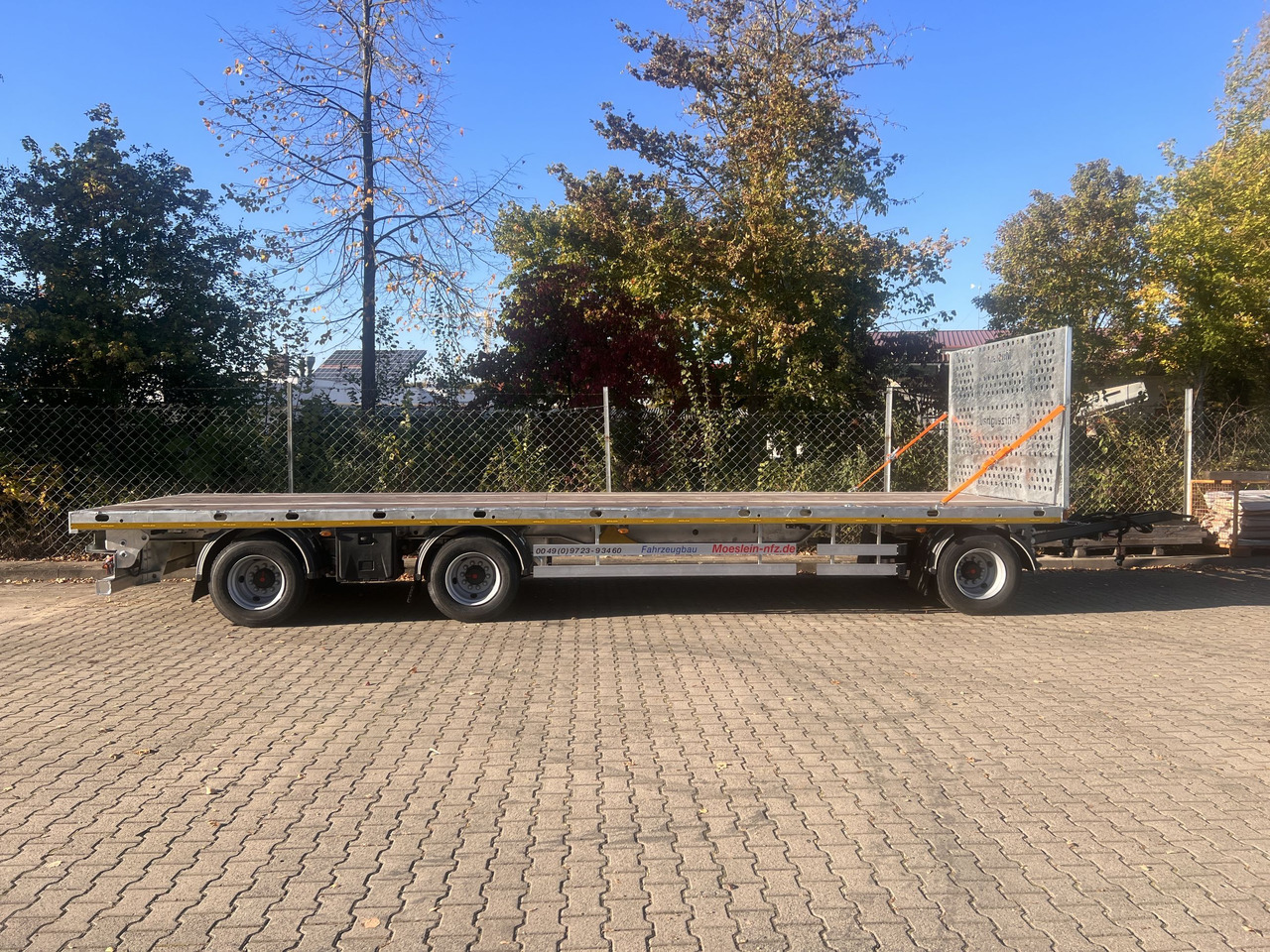 Möslein T 3 Plato 10,5 m 3 Achs Jumbo- Plato- Anhänger 10,50 m, Mega - Pritschenanhänger/ Plattformanhänger: das Bild 1 Möslein T 3 Plato 10,5 m 3 Achs Jumbo- Plato- Anhänger 10,50 m, Mega - Pritschenanhänger/ Plattformanhänger: das Bild 1