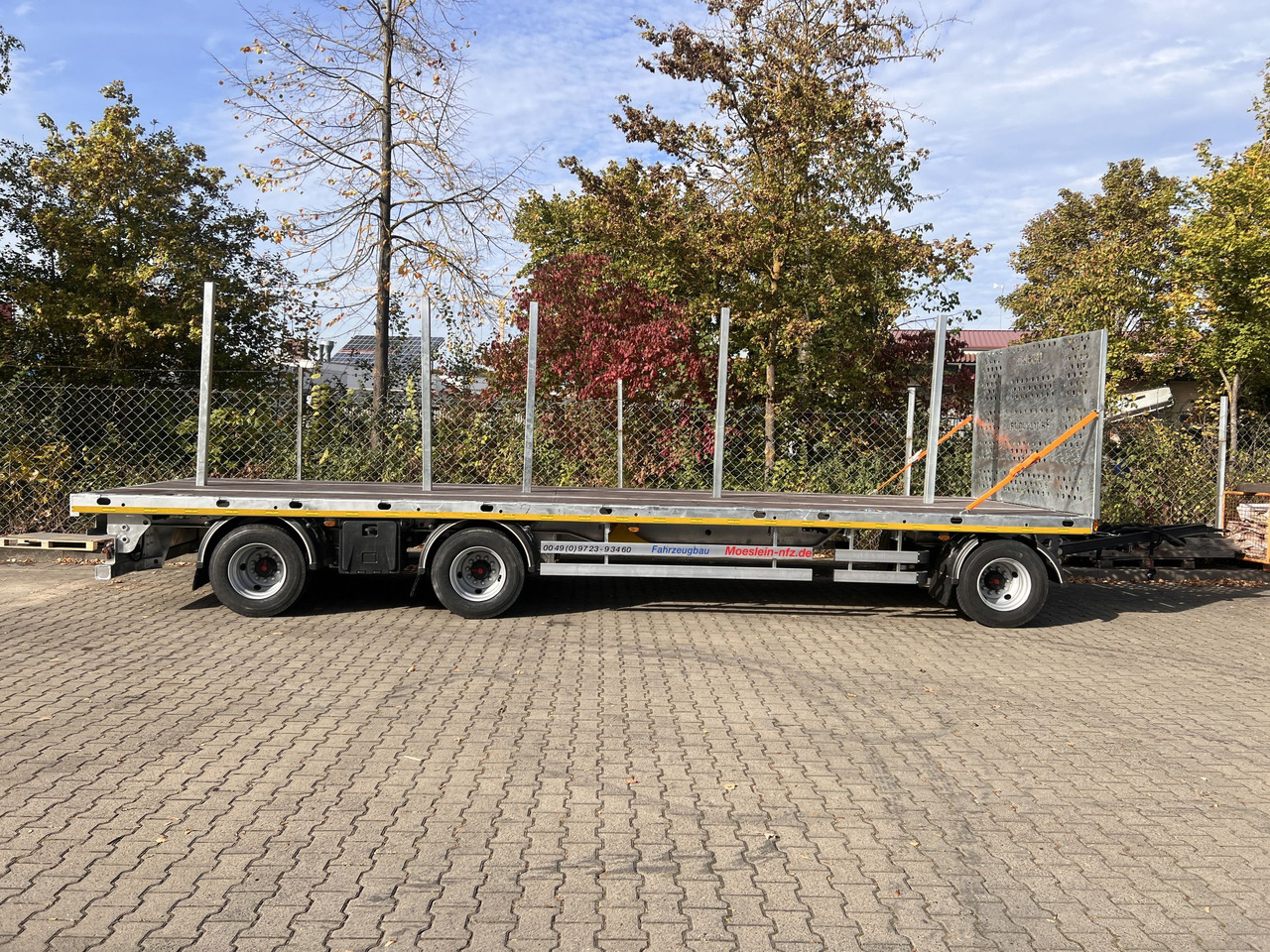 Möslein T 3 Plato 8,6 m 3 Achs Jumbo- Plato- Anhänger 8,60 m, Mega - Tieflader Anhänger: das Bild 2 Möslein T 3 Plato 8,6 m 3 Achs Jumbo- Plato- Anhänger 8,60 m, Mega - Tieflader Anhänger: das Bild 2