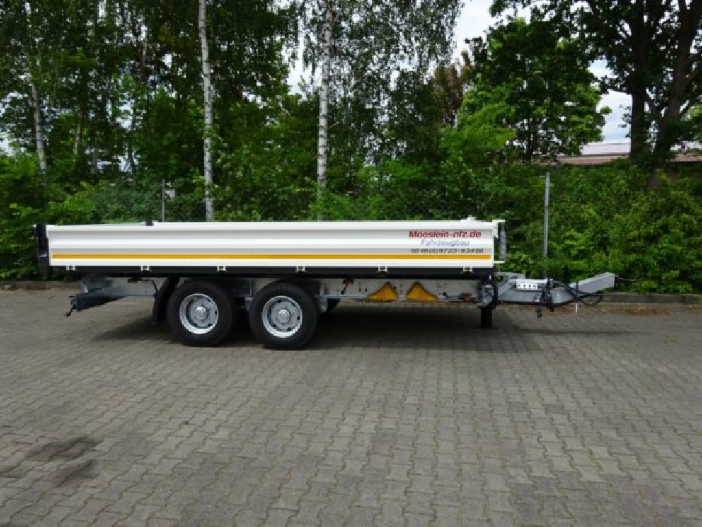 Möslein TTD 11 Weiß neuer Tandem 3- Seitenkipper Tieflader-- Neufahrzeug -- - Kipper Anhänger: das Bild 5 Möslein TTD 11 Weiß neuer Tandem 3- Seitenkipper Tieflader-- Neufahrzeug -- - Kipper Anhänger: das Bild 5