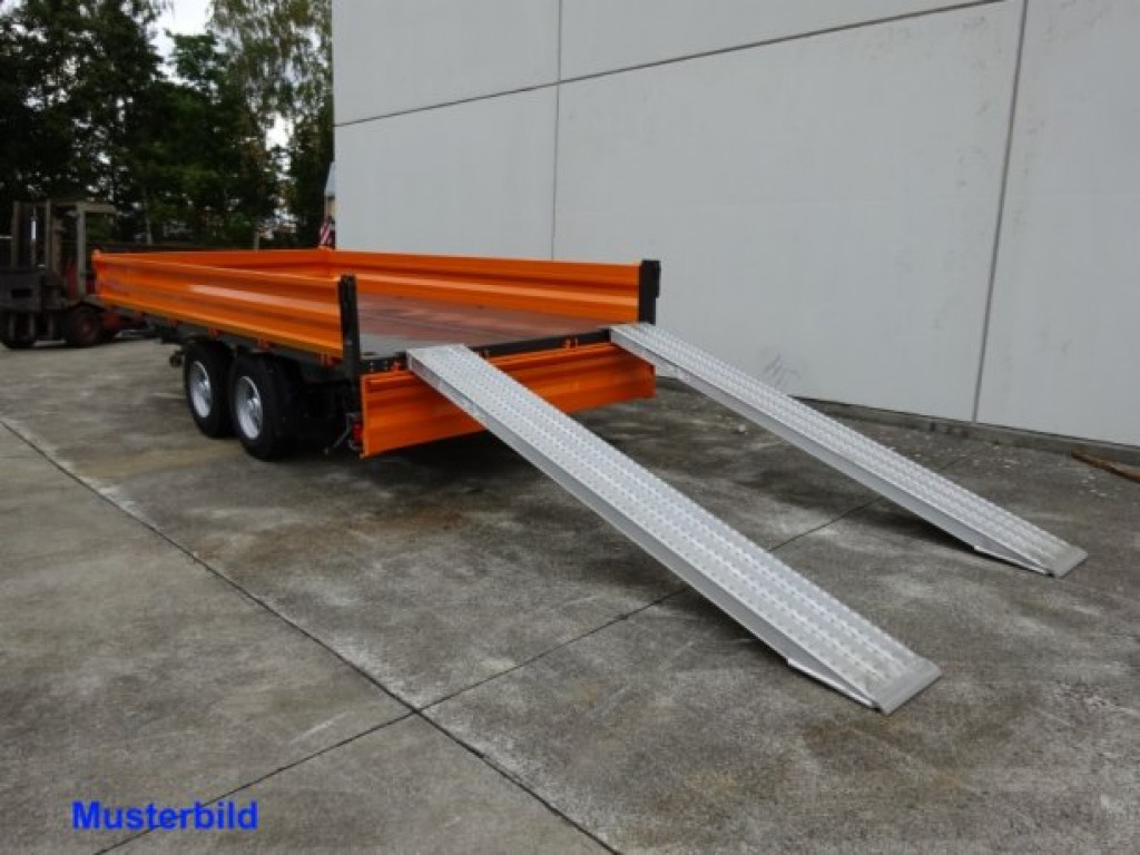 Möslein TTD 13 Orange 13 t Tandem 3- Seitenkipper Tieflader-- Neufahrzeug -- - Kipper Anhänger: das Bild 4 Möslein TTD 13 Orange 13 t Tandem 3- Seitenkipper Tieflader-- Neufahrzeug -- - Kipper Anhänger: das Bild 4