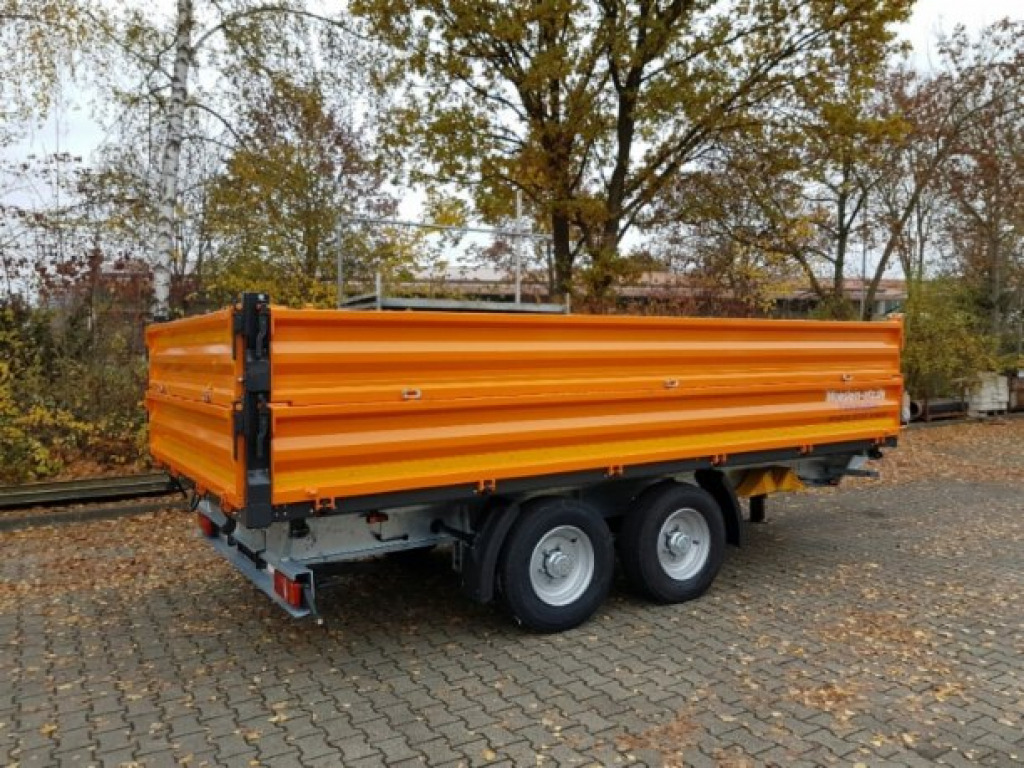 Möslein TTD11- BA Orange neuer Tandem 3- Seitenkipper Tiefladermit Bordwand- Aufsatz-- Neufahrzeug -- - Kipper Anhänger: das Bild 4 Möslein TTD11- BA Orange neuer Tandem 3- Seitenkipper Tiefladermit Bordwand- Aufsatz-- Neufahrzeug -- - Kipper Anhänger: das Bild 4