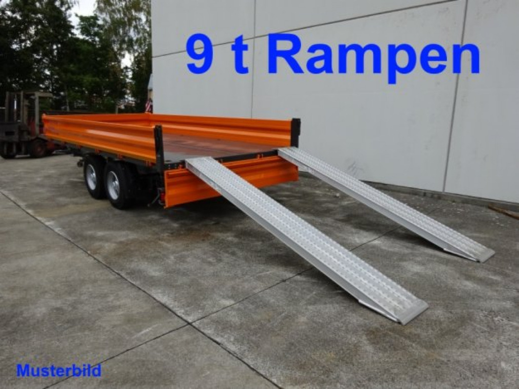 Möslein TTD11 weiß neuer Tandem 3- Seitenkipper Tieflader-- Neufahrzeug -- - Kipper Anhänger: das Bild 3 Möslein TTD11 weiß neuer Tandem 3- Seitenkipper Tieflader-- Neufahrzeug -- - Kipper Anhänger: das Bild 3