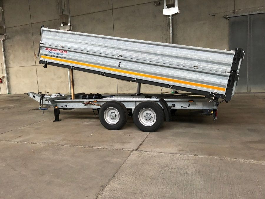 Möslein TTD13- BA Verzinkt 13 t Tandem Kipper Tiefladermit Bordwand- Aufsatz-- Neufahrzeug -- - Kipper Anhänger: das Bild 3 Möslein TTD13- BA Verzinkt 13 t Tandem Kipper Tiefladermit Bordwand- Aufsatz-- Neufahrzeug -- - Kipper Anhänger: das Bild 3