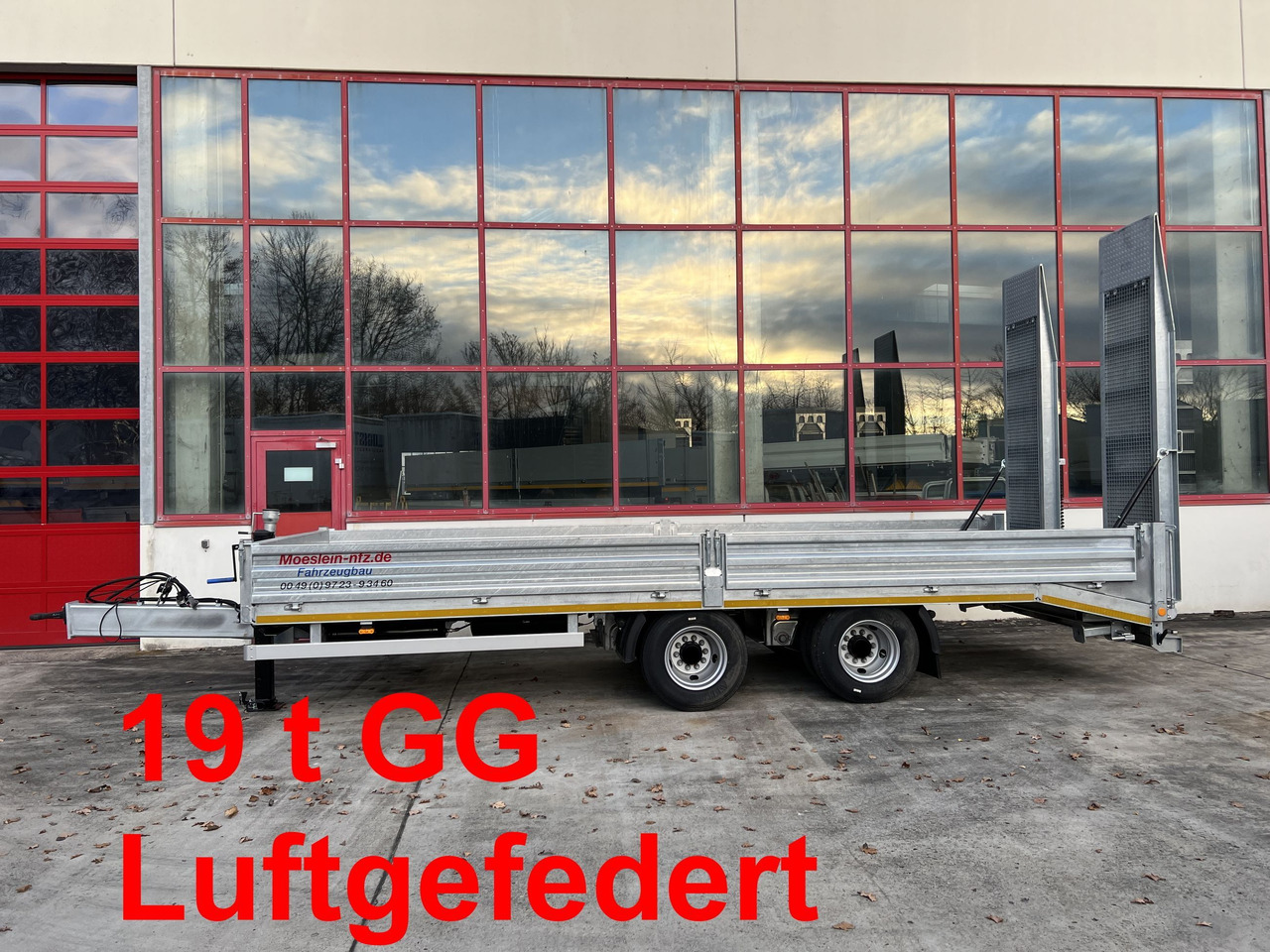Möslein TTO 19 19 t Tandemtieflader,Neufahrzeug - Tieflader Anhänger: das Bild 1 Möslein TTO 19 19 t Tandemtieflader,Neufahrzeug - Tieflader Anhänger: das Bild 1