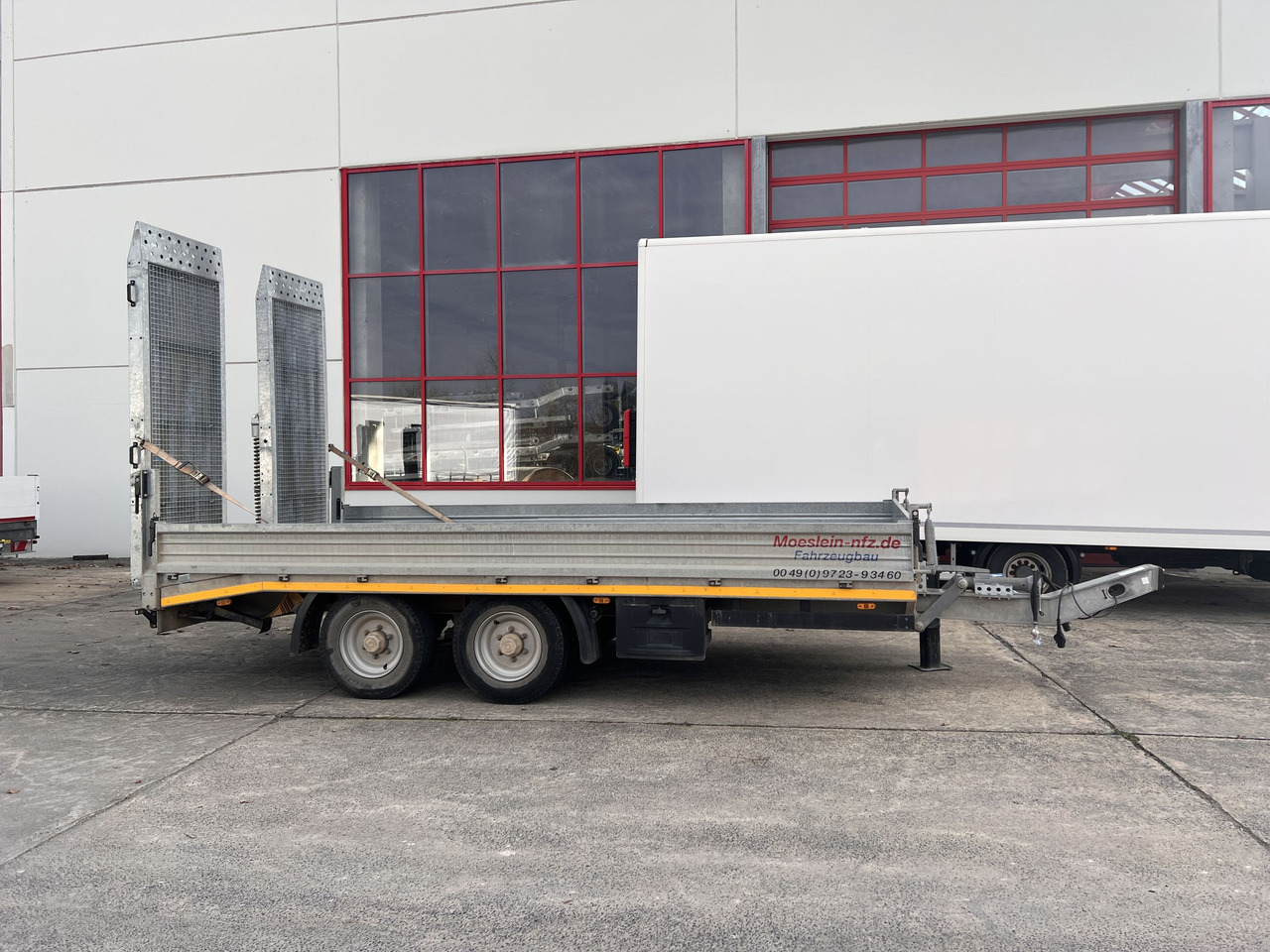 Möslein TTS 11 Schwebheim Tandemtieflader, Breite Rampen, Wenig Benutzt - Tieflader Anhänger: das Bild 1 Möslein TTS 11 Schwebheim Tandemtieflader, Breite Rampen, Wenig Benutzt - Tieflader Anhänger: das Bild 1