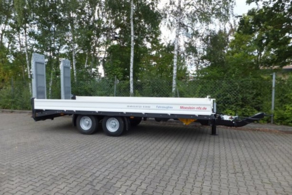 Möslein TTT 11- 6,28 Weiß Neuer Tandemtieflader - Tieflader Anhänger: das Bild 3 Möslein TTT 11- 6,28 Weiß Neuer Tandemtieflader - Tieflader Anhänger: das Bild 3
