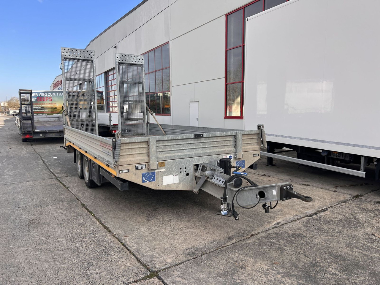 Möslein Tandemtieflader, Breite Rampen, Wenig Benutzt - Tieflader Anhänger: das Bild 5 Möslein Tandemtieflader, Breite Rampen, Wenig Benutzt - Tieflader Anhänger: das Bild 5