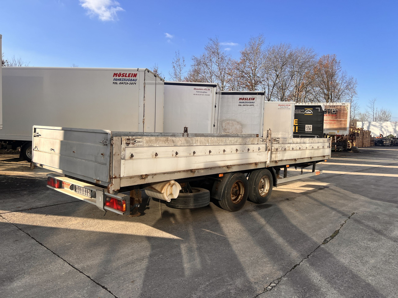 Tang, Karl ZP105 Tandem Pritschenanhänger - Pritschenanhänger/ Plattformanhänger: das Bild 2 Tang, Karl ZP105 Tandem Pritschenanhänger - Pritschenanhänger/ Plattformanhänger: das Bild 2