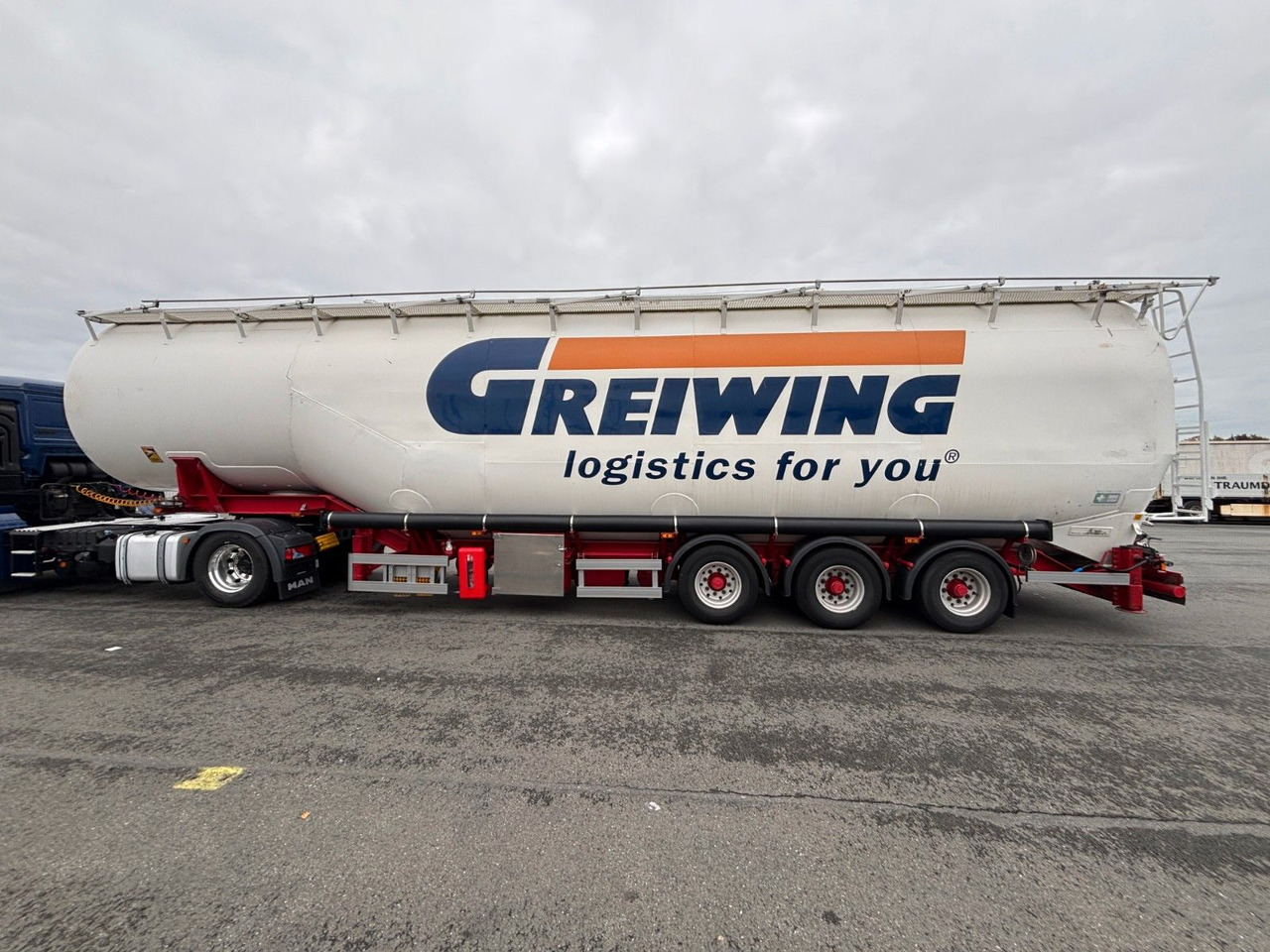 Kässbohrer SSK-90 mit E-Hydraulik - Siloauflieger: das Bild 1 Kässbohrer SSK-90 mit E-Hydraulik - Siloauflieger: das Bild 1