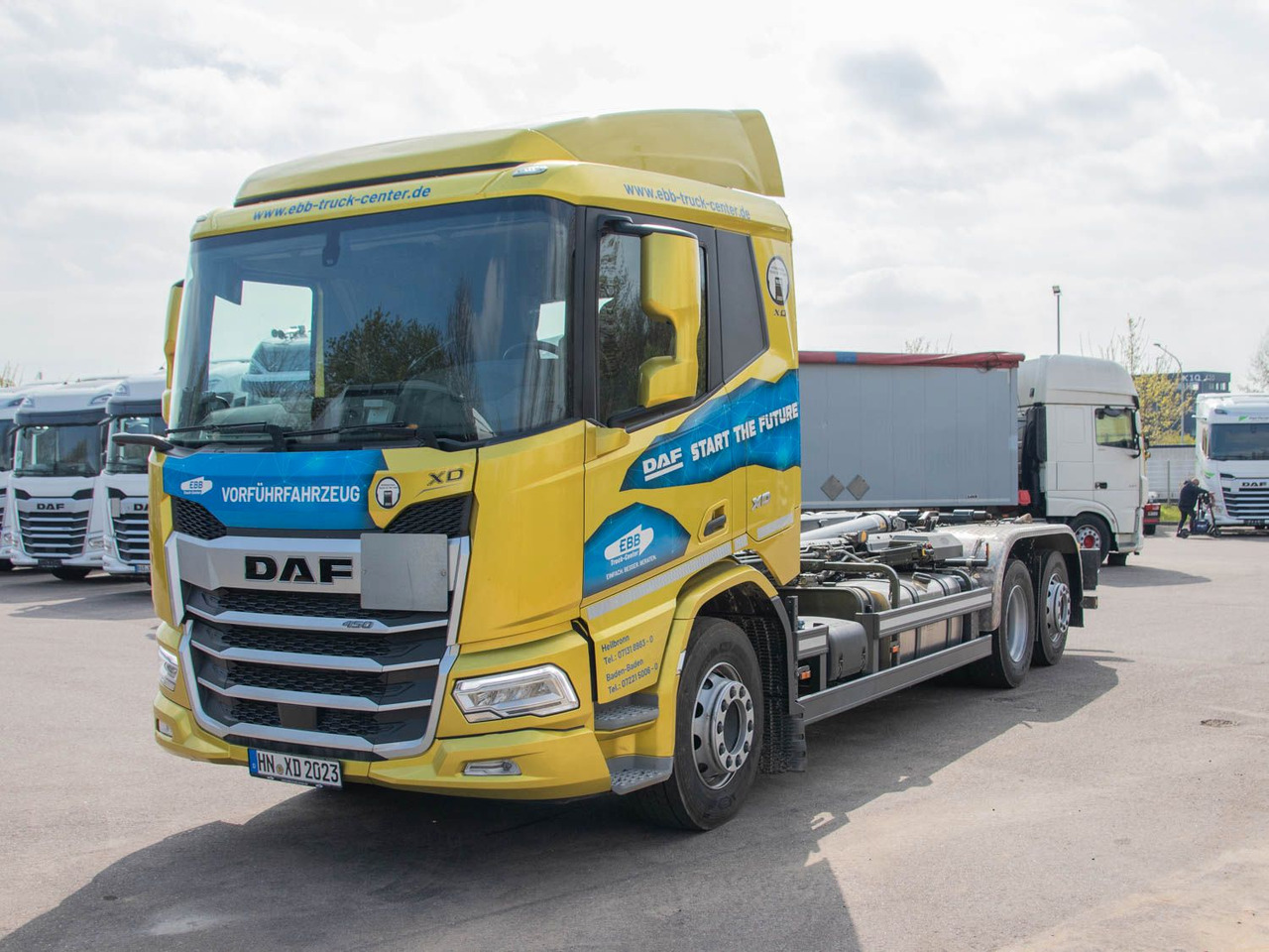 DAF FAN XD 450 SL Meiller Abrollkipper DAF FAN XD 450 SL Meiller Abrollkipper - Abrollkipper: das Bild 3 DAF FAN XD 450 SL Meiller Abrollkipper DAF FAN XD 450 SL Meiller Abrollkipper - Abrollkipper: das Bild 3