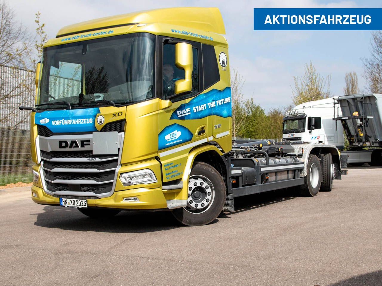 DAF FAN XD 450 SL Meiller Abrollkipper DAF FAN XD 450 SL Meiller Abrollkipper - Abrollkipper: das Bild 1 DAF FAN XD 450 SL Meiller Abrollkipper DAF FAN XD 450 SL Meiller Abrollkipper - Abrollkipper: das Bild 1