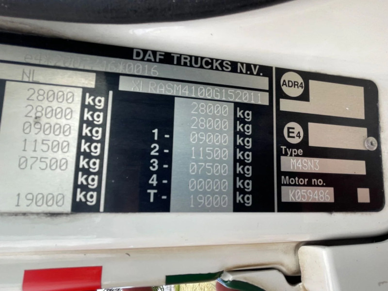 Leasing für DAF CF 330 6X2 2017 schmitz + thermo-king T1200 DAF CF 330 6X2 2017 schmitz + thermo-king T1200: das Bild 14