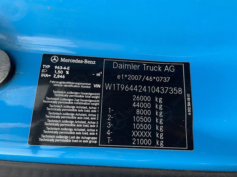Sattelzugmaschine Mercedes-Benz Arocs 2651 6X4 2020 ONLY 250.000 km: das Bild 10