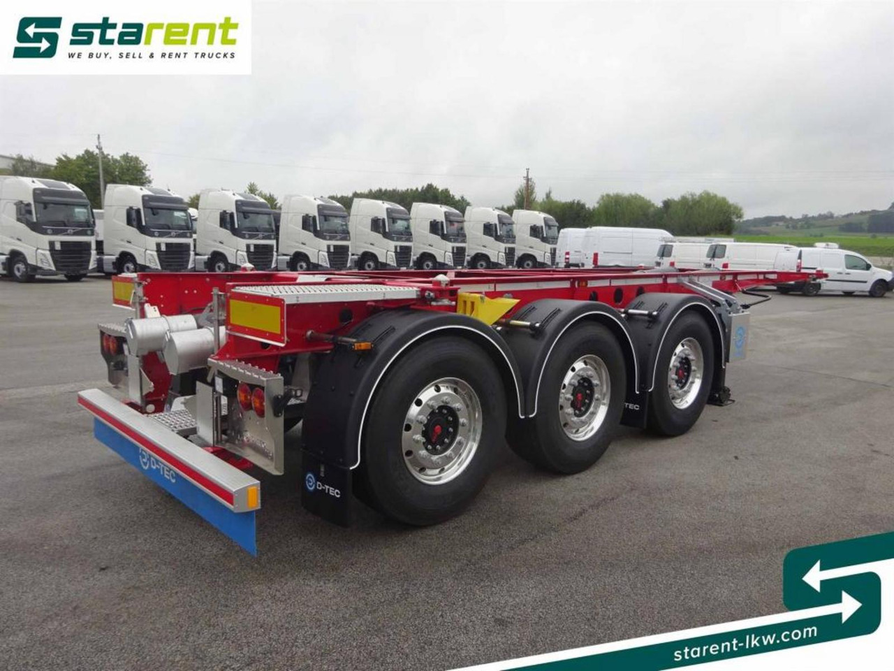 D-TEC Containercarrier CC-20-3-T ADR 1x20 Lift-A - Container/ Wechselfahrgestell Anhänger: das Bild 5 D-TEC Containercarrier CC-20-3-T ADR 1x20 Lift-A - Container/ Wechselfahrgestell Anhänger: das Bild 5