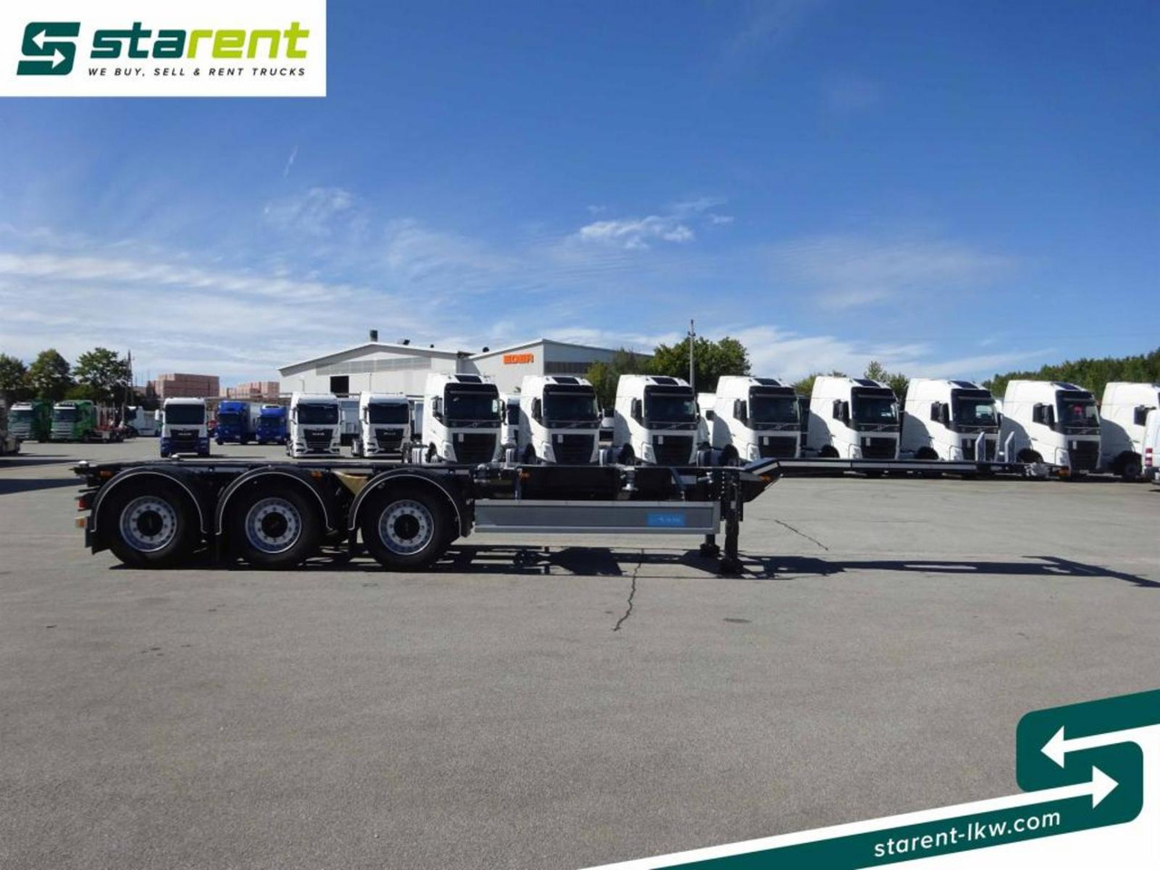 D-TEC Portmaster 1x20 / 2x20 / 1x30 / 1x40 / 1x45 - Container/ Wechselfahrgestell Anhänger: das Bild 4 D-TEC Portmaster 1x20 / 2x20 / 1x30 / 1x40 / 1x45 - Container/ Wechselfahrgestell Anhänger: das Bild 4