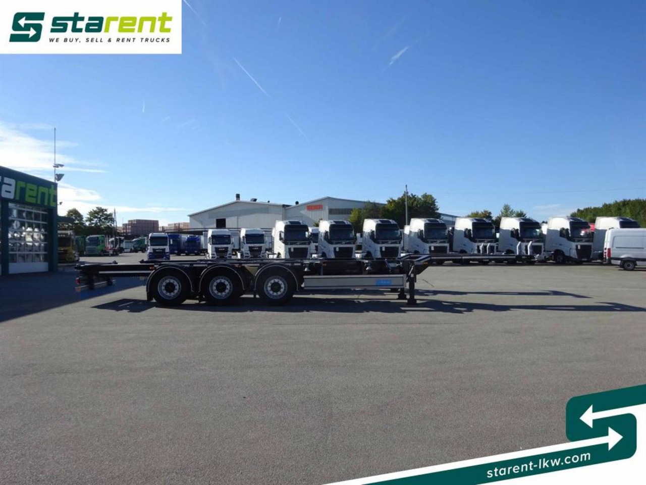 D-TEC Portmaster 1x20 / 2x20 / 1x30 / 1x40 / 1x45 - Container/ Wechselfahrgestell Auflieger: das Bild 4 D-TEC Portmaster 1x20 / 2x20 / 1x30 / 1x40 / 1x45 - Container/ Wechselfahrgestell Auflieger: das Bild 4
