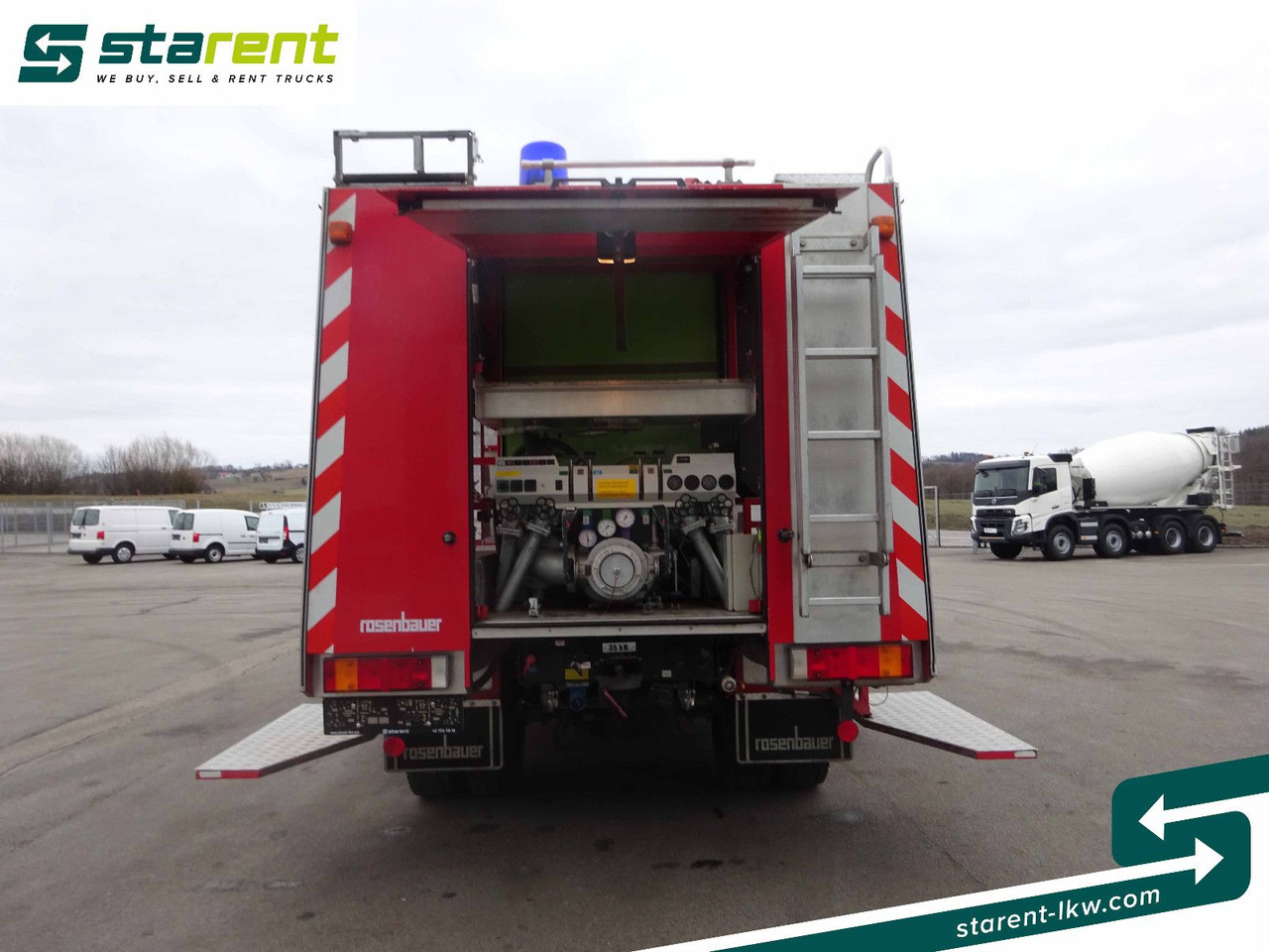 Steyr 13S23 4x4 Feuerwehrauto, 2.000 Liter Wassertank - LKW: das Bild 5 Steyr 13S23 4x4 Feuerwehrauto, 2.000 Liter Wassertank - LKW: das Bild 5