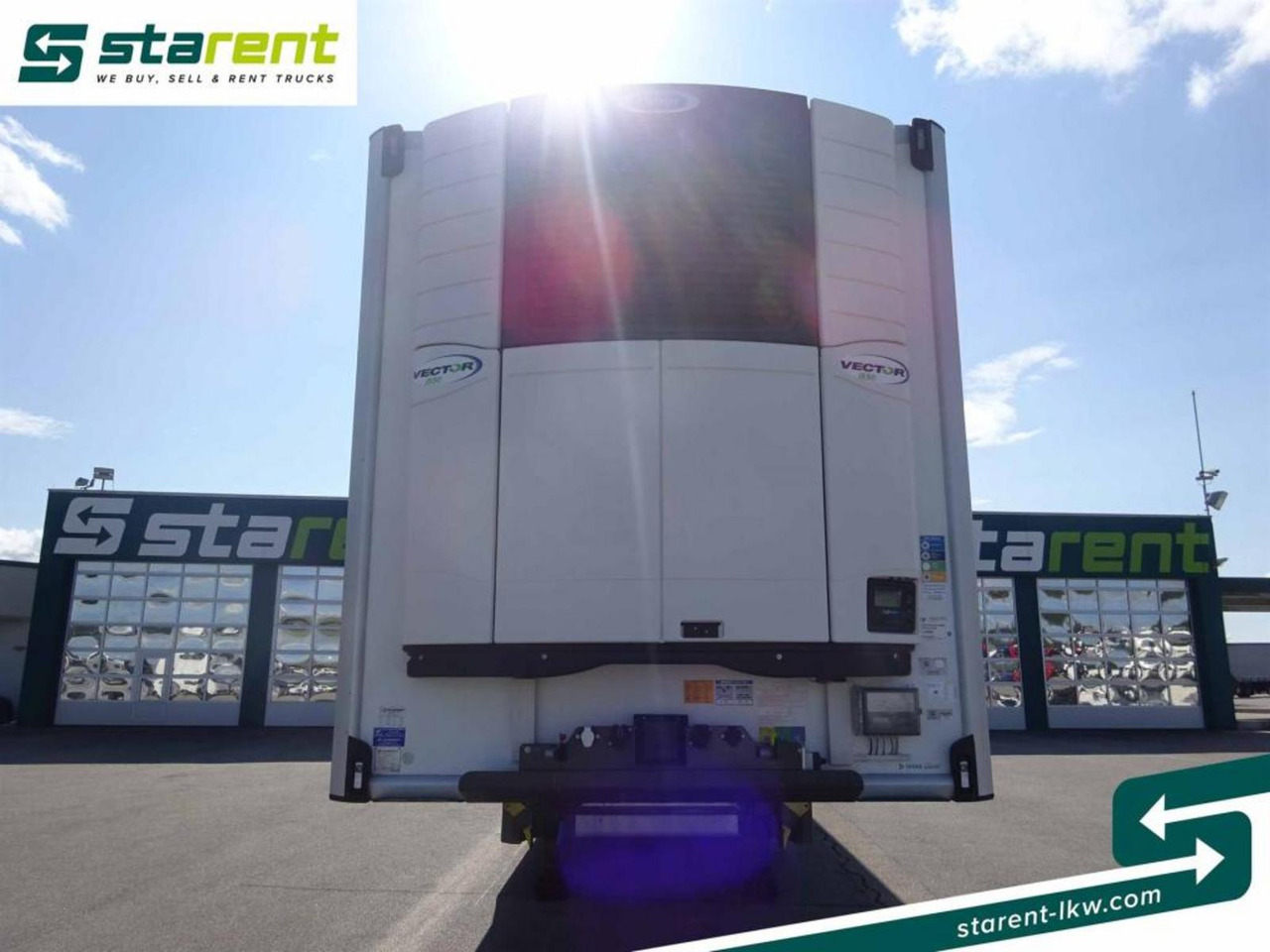 Lamberet Carrier Vector 1550 Doppelstock Liftachse TÜV 3/26 - Kühlkoffer Auflieger: das Bild 2 Lamberet Carrier Vector 1550 Doppelstock Liftachse TÜV 3/26 - Kühlkoffer Auflieger: das Bild 2