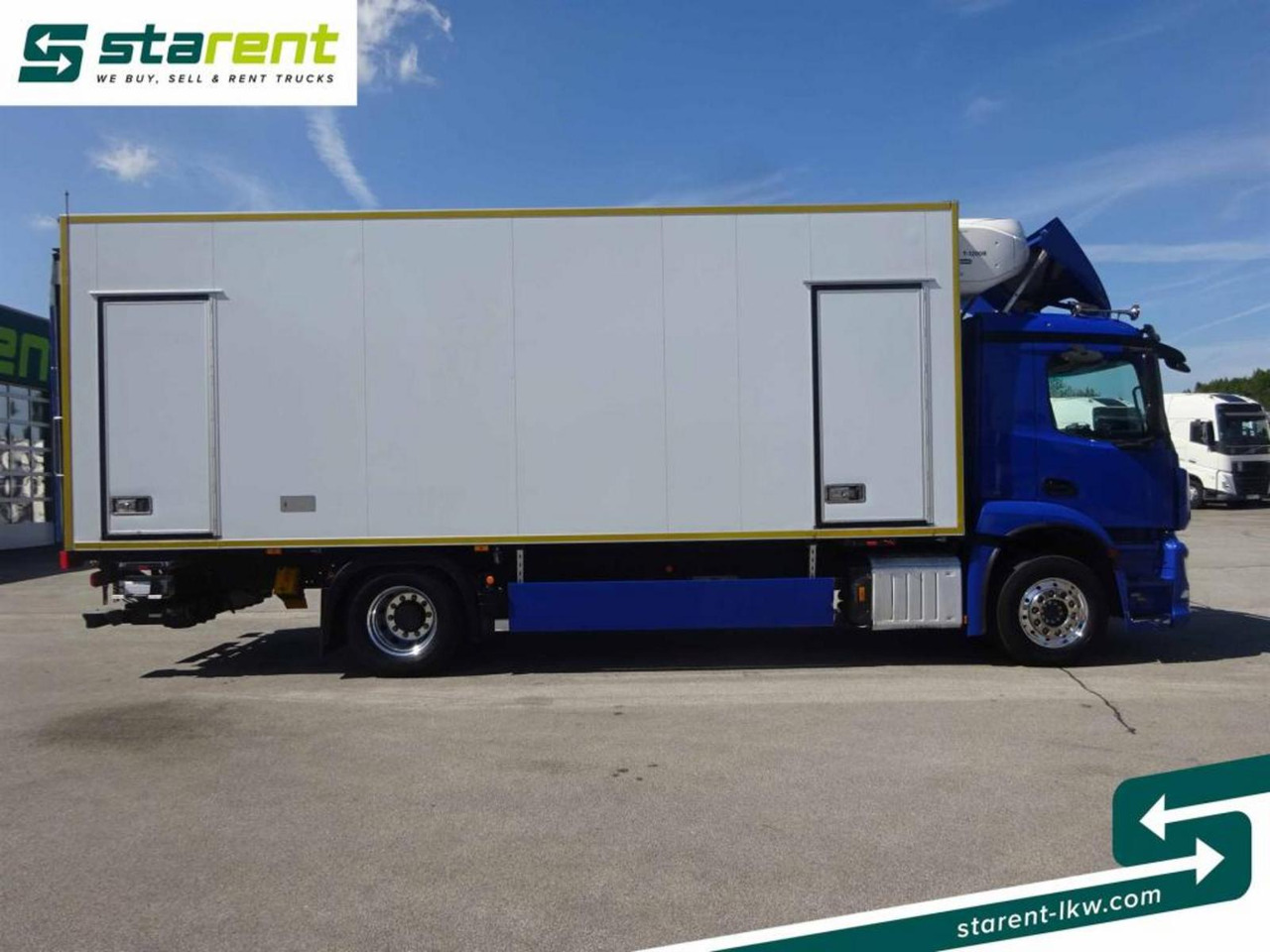 Mercedes Benz Actros 1836 ThermoKing Vollluftfederung LBW NAVI T - Kühlkoffer LKW: das Bild 4 Mercedes Benz Actros 1836 ThermoKing Vollluftfederung LBW NAVI T - Kühlkoffer LKW: das Bild 4