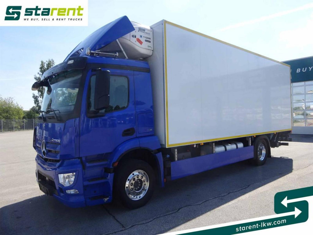 Mercedes Benz Actros 1836 ThermoKing Vollluftfederung LBW NAVI T - Kühlkoffer LKW: das Bild 1 Mercedes Benz Actros 1836 ThermoKing Vollluftfederung LBW NAVI T - Kühlkoffer LKW: das Bild 1