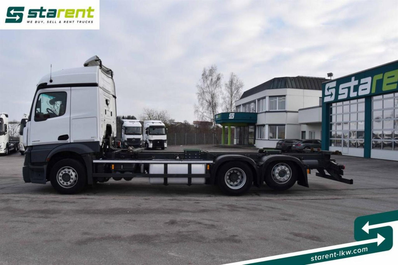 Containerwagen/ Wechselfahrgestell LKW Mercedes Benz Actros 2645L Retarder Mirror Cam NAVI Liftachse: das Bild 8