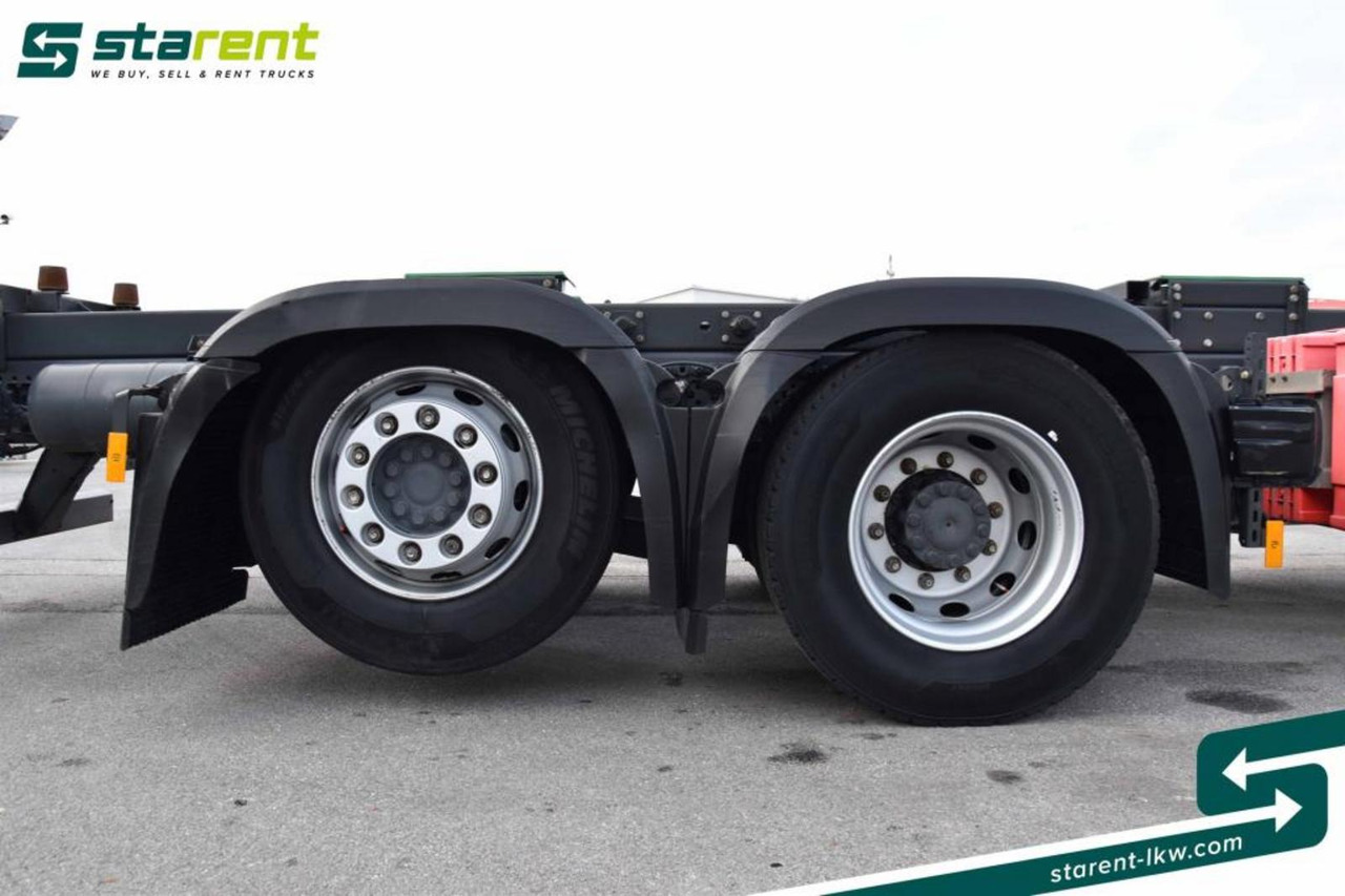 Containerwagen/ Wechselfahrgestell LKW Mercedes Benz Actros 2645L Retarder Mirror Cam NAVI Liftachse: das Bild 14