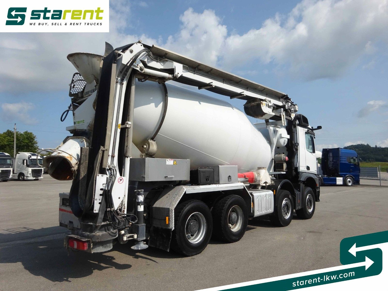 Mercedes-Benz Arocs 3748 8x4 Liebherr Betonmischer + Förderb. - Fahrmischer: das Bild 5 Mercedes-Benz Arocs 3748 8x4 Liebherr Betonmischer + Förderb. - Fahrmischer: das Bild 5