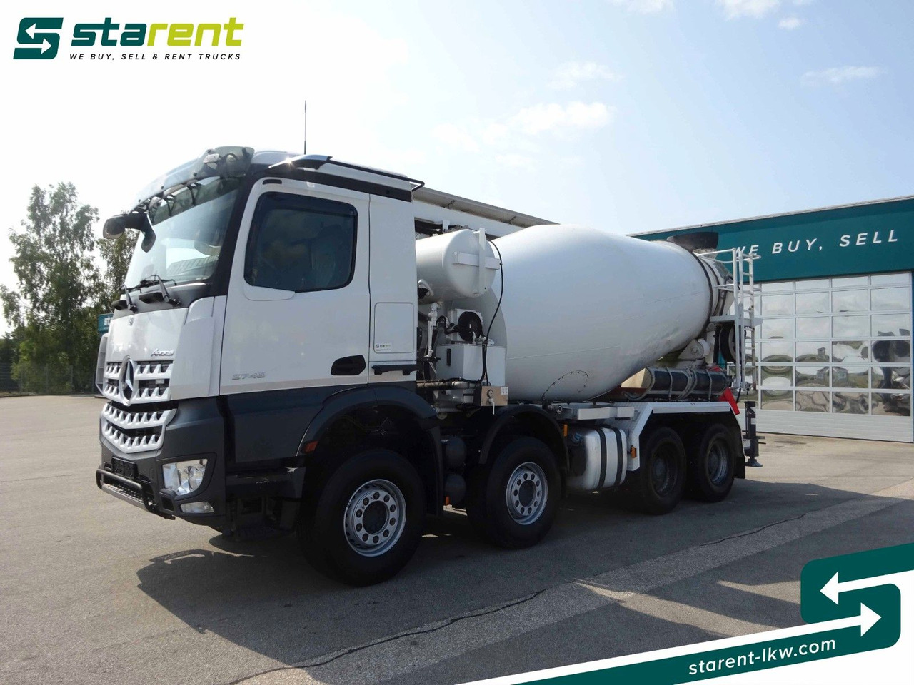 Mercedes-Benz Arocs 3748 8x4 Liebherr Betonmischer + Förderb. - Fahrmischer: das Bild 1 Mercedes-Benz Arocs 3748 8x4 Liebherr Betonmischer + Förderb. - Fahrmischer: das Bild 1