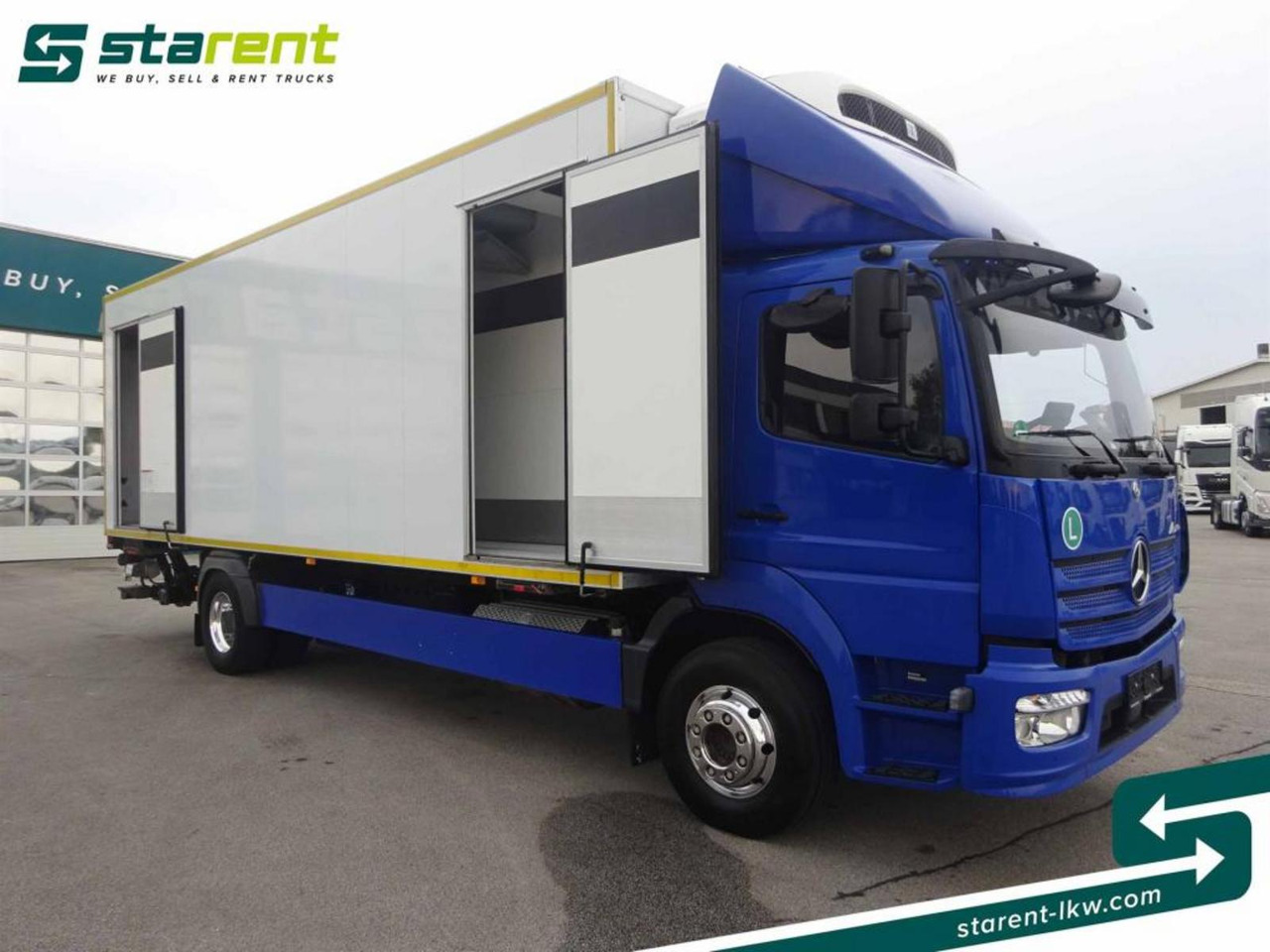 Mercedes Benz Atego 1630 ThermoKing T-1200R Spectrum Trennwand - Kühlkoffer LKW: das Bild 3 Mercedes Benz Atego 1630 ThermoKing T-1200R Spectrum Trennwand - Kühlkoffer LKW: das Bild 3