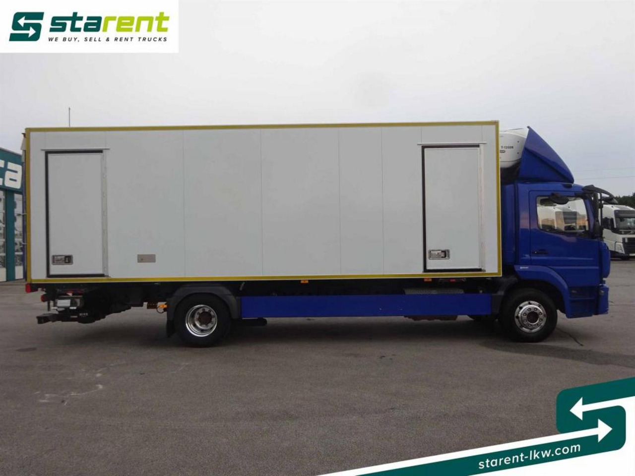 Mercedes Benz Atego 1630 ThermoKing T-1200R Spectrum Trennwand - Kühlkoffer LKW: das Bild 4 Mercedes Benz Atego 1630 ThermoKing T-1200R Spectrum Trennwand - Kühlkoffer LKW: das Bild 4