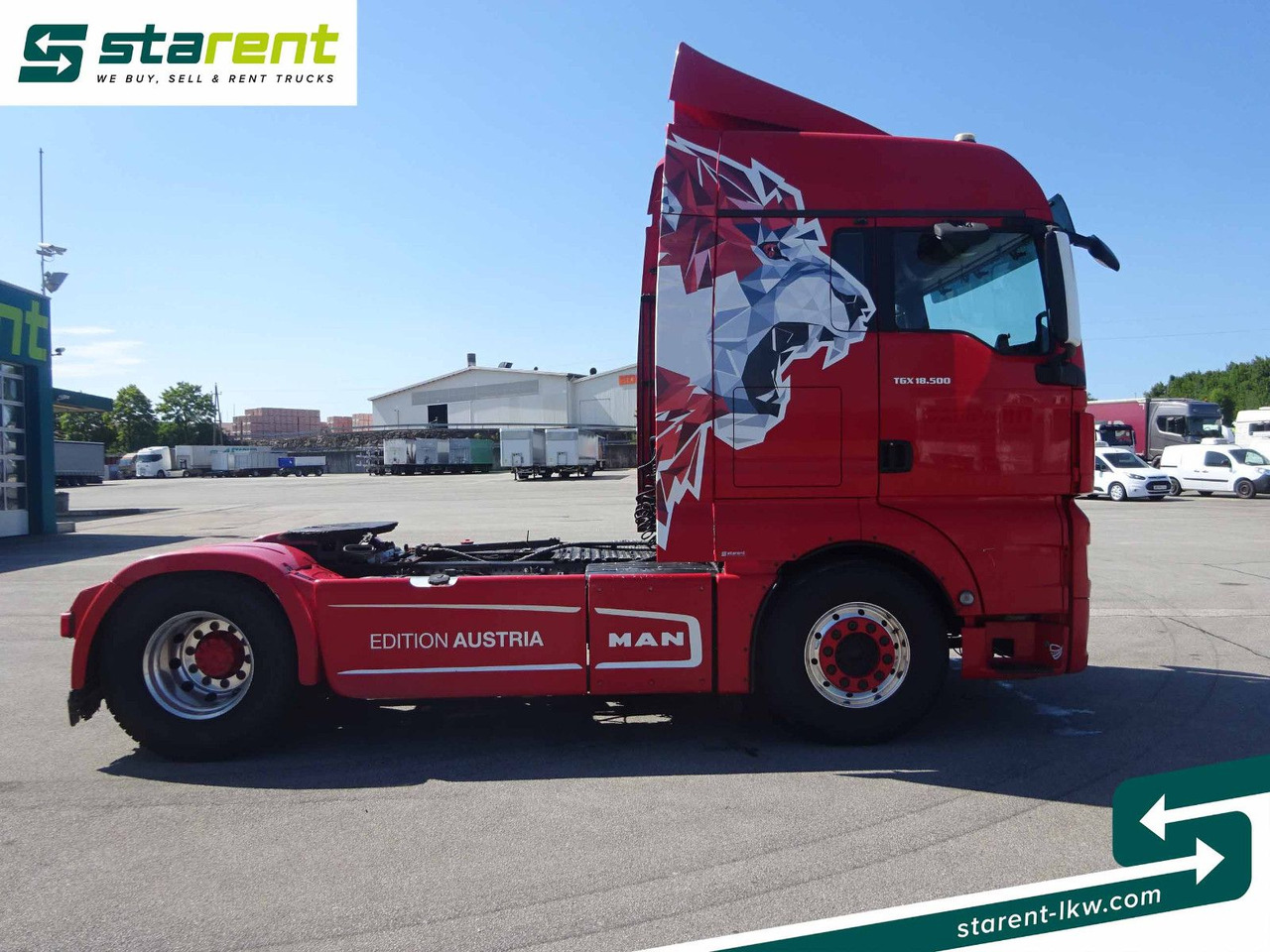 MAN TGX 18.500, XLX, 2-Leiter Hydraulik, Retarder - Sattelzugmaschine: das Bild 4 MAN TGX 18.500, XLX, 2-Leiter Hydraulik, Retarder - Sattelzugmaschine: das Bild 4