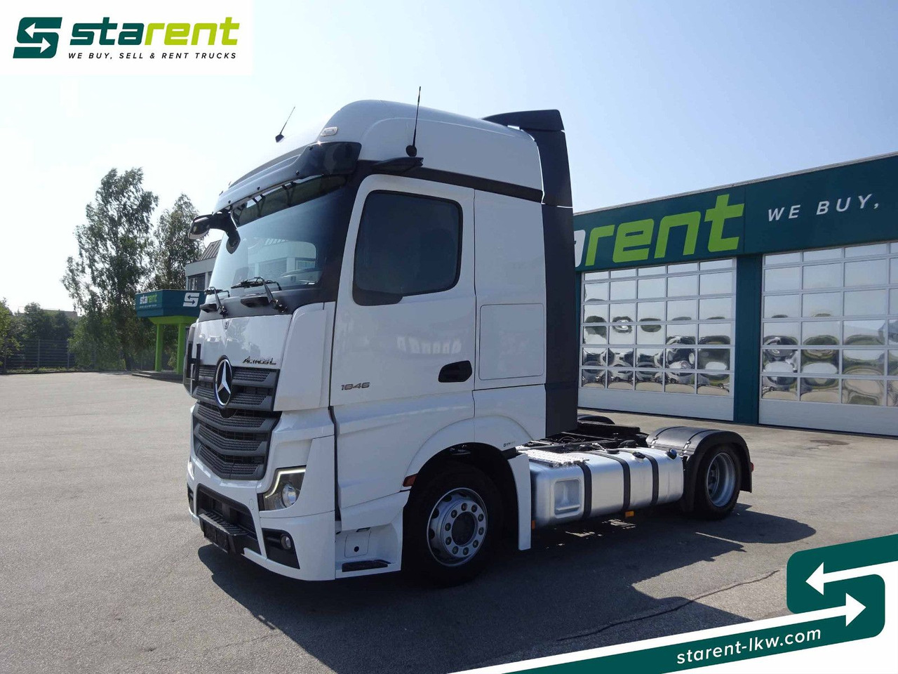 Mercedes-Benz Actros 1846 Low Deck Retarder Standklima ACC - Sattelzugmaschine: das Bild 1 Mercedes-Benz Actros 1846 Low Deck Retarder Standklima ACC - Sattelzugmaschine: das Bild 1