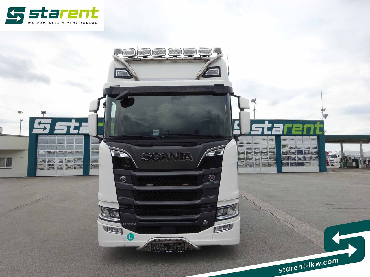 Scania R770 V8 Fahrzeugtransporter + Ziegler Anhänger - Abschleppwagen: das Bild 2 Scania R770 V8 Fahrzeugtransporter + Ziegler Anhänger - Abschleppwagen: das Bild 2
