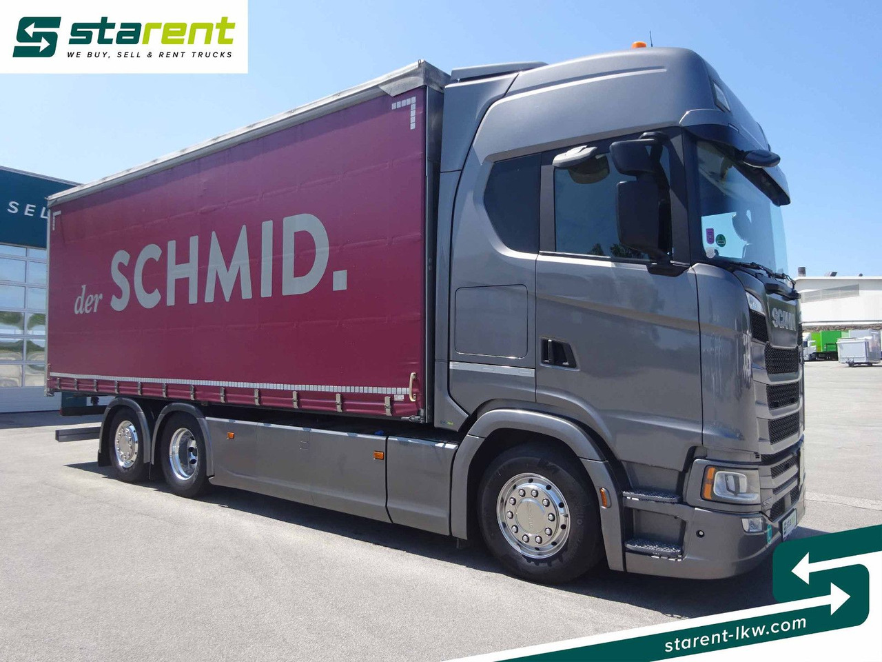 Scania S500 Planen Aufbau Schwarzmüller 6x2, Standklima - Plane LKW: das Bild 3 Scania S500 Planen Aufbau Schwarzmüller 6x2, Standklima - Plane LKW: das Bild 3