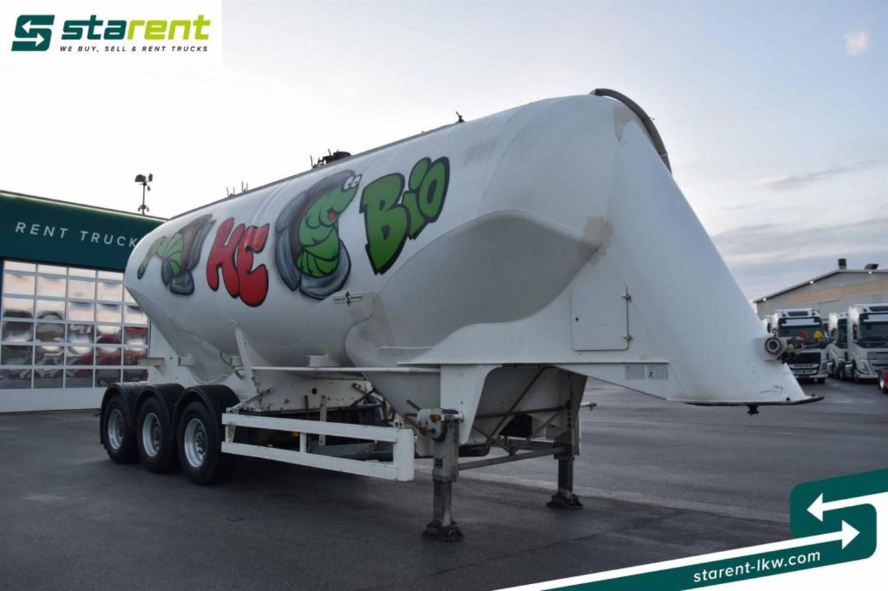 Spitzer Silo 39.000 Liter 1 Kammer Bodenentleerer Alufelge - Tankauflieger: das Bild 3 Spitzer Silo 39.000 Liter 1 Kammer Bodenentleerer Alufelge - Tankauflieger: das Bild 3