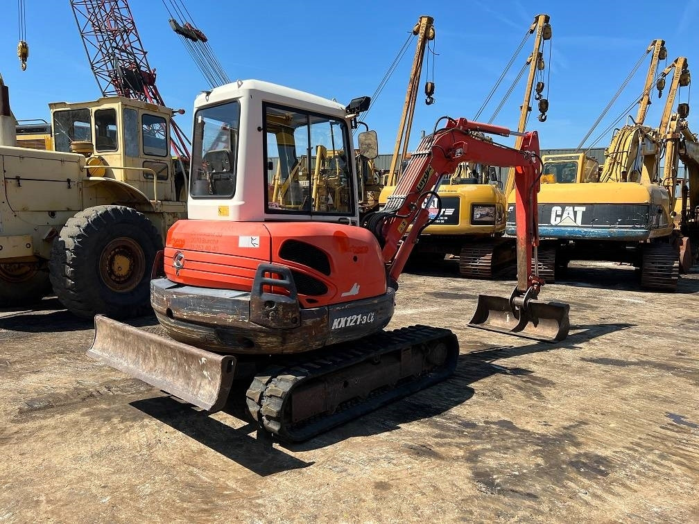 Kubota KX 121-3 - Minibagger: das Bild 4 Kubota KX 121-3 - Minibagger: das Bild 4