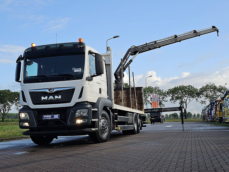 MAN 26.460 TGS HIAB X-HIDUO 188-B3 - Pritsche LKW, Autokran: das Bild 1 MAN 26.460 TGS HIAB X-HIDUO 188-B3 - Pritsche LKW, Autokran: das Bild 1