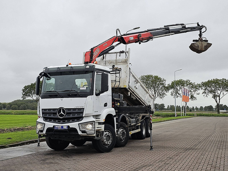 Mercedes-Benz AROCS 3243 FASSI F175A023 - Kipper, Autokran: das Bild 2 Mercedes-Benz AROCS 3243 FASSI F175A023 - Kipper, Autokran: das Bild 2