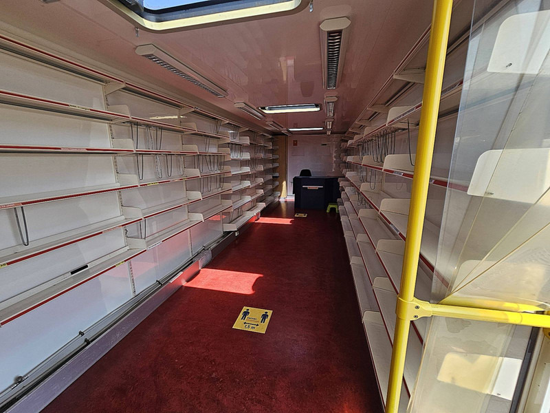 Koffer LKW Renault MIDLUM 190-12 L BIBLIOBUS SHOP: das Bild 13