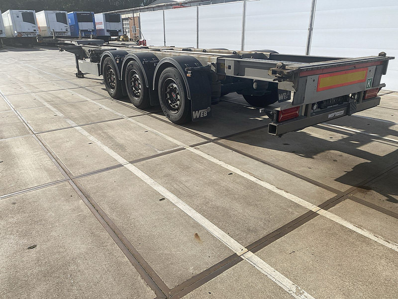 WEB TRAILER LPRS24 LANG MULTI SAF LIFT AXLE - Container/ Wechselfahrgestell Auflieger: das Bild 5 WEB TRAILER LPRS24 LANG MULTI SAF LIFT AXLE - Container/ Wechselfahrgestell Auflieger: das Bild 5