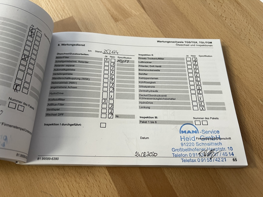 Koffer LKW MAN TGL 12.220  E6 7,1m Koffer+LBW Getriebegeräusche: das Bild 6