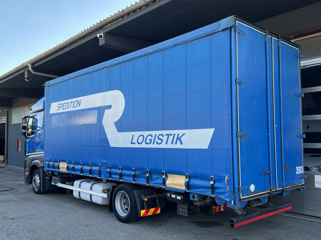 Containerwagen/ Wechselfahrgestell LKW Mercedes-Benz Actros 1840 MEGA Jumbo Klima Retarder ACC-Tempo: das Bild 9