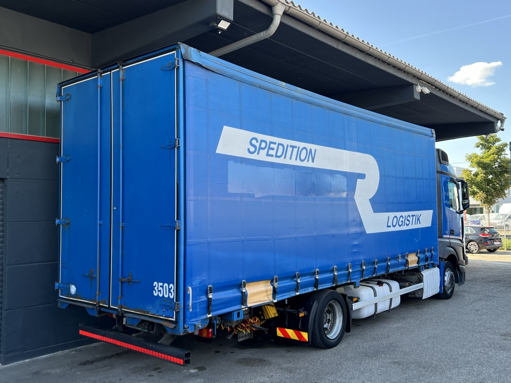 Containerwagen/ Wechselfahrgestell LKW Mercedes-Benz Actros 1840 MEGA Jumbo Klima Retarder ACC-Tempo: das Bild 10
