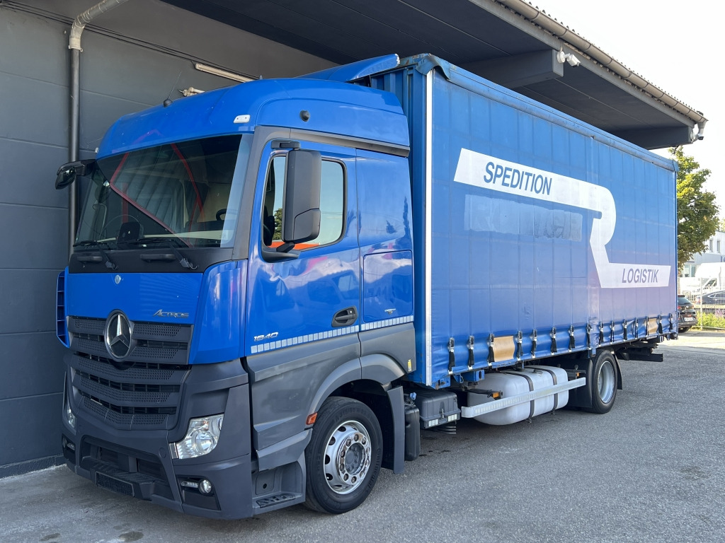 Containerwagen/ Wechselfahrgestell LKW Mercedes-Benz Actros 1840 MEGA Jumbo Klima Retarder ACC-Tempo: das Bild 8