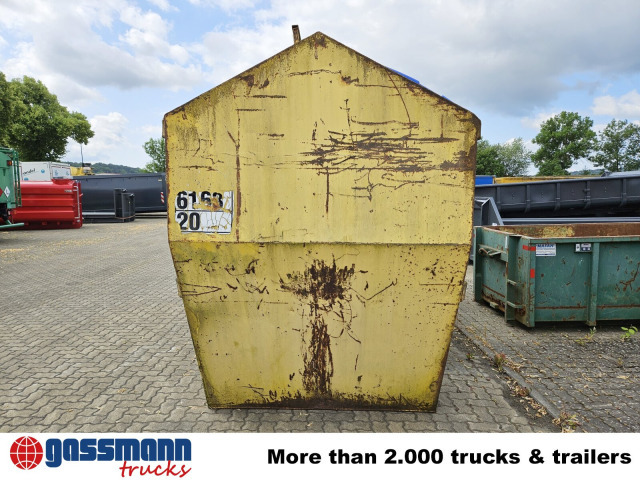 Absetzcontainer ca. 15m³ geschlossen mit Deckel - Absetzcontainer: das Bild 4 Absetzcontainer ca. 15m³ geschlossen mit Deckel - Absetzcontainer: das Bild 4