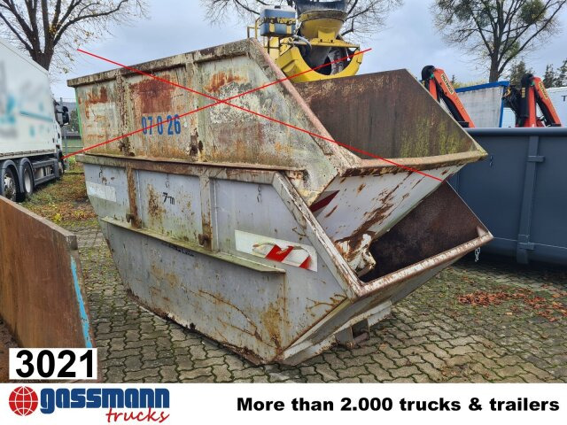 Absetzcontainer ca. 7m³ offen - Absetzcontainer: das Bild 1 Absetzcontainer ca. 7m³ offen - Absetzcontainer: das Bild 1