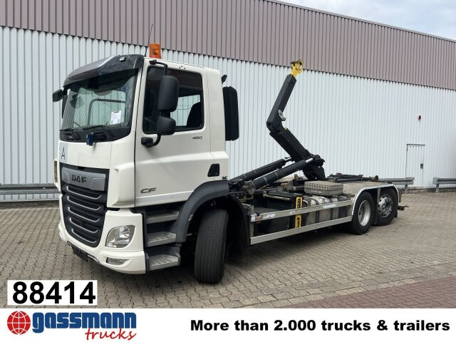 DAF CF 480 6x2, Lenk-/Liftachse - Abrollkipper: das Bild 1 DAF CF 480 6x2, Lenk-/Liftachse - Abrollkipper: das Bild 1