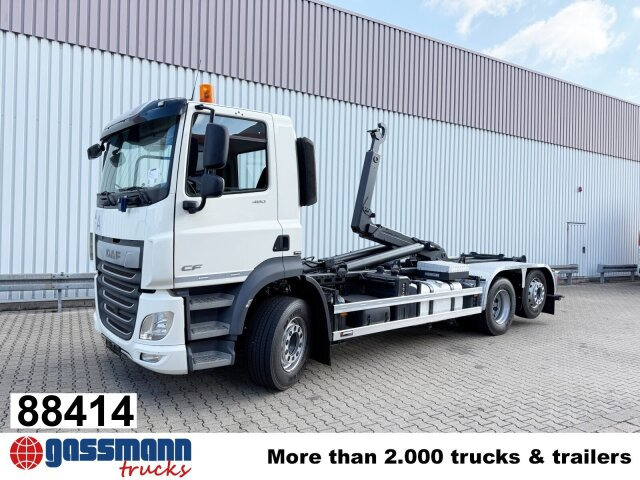 DAF CF 480 6x2, Lenk-/Liftachse - Abrollkipper: das Bild 1 DAF CF 480 6x2, Lenk-/Liftachse - Abrollkipper: das Bild 1