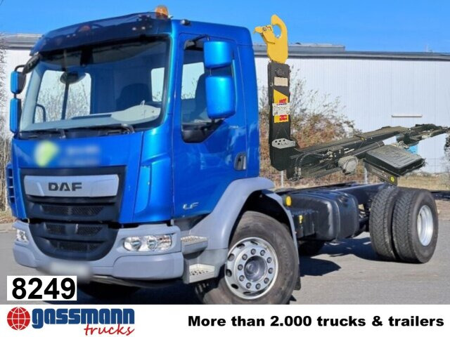 DAF LF 290 FA 4x2, Nebenantrieb, Navi, Abrollanlage - Abrollkipper: das Bild 1 DAF LF 290 FA 4x2, Nebenantrieb, Navi, Abrollanlage - Abrollkipper: das Bild 1