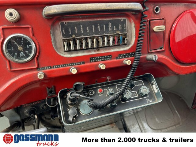 Hanomag LF8 Markant L Diesel - Oldtimer - Feuerwehrfahrzeug: das Bild 5 Hanomag LF8 Markant L Diesel - Oldtimer - Feuerwehrfahrzeug: das Bild 5